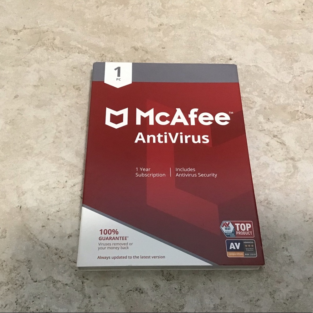 McAfee Antivirus PC Protection